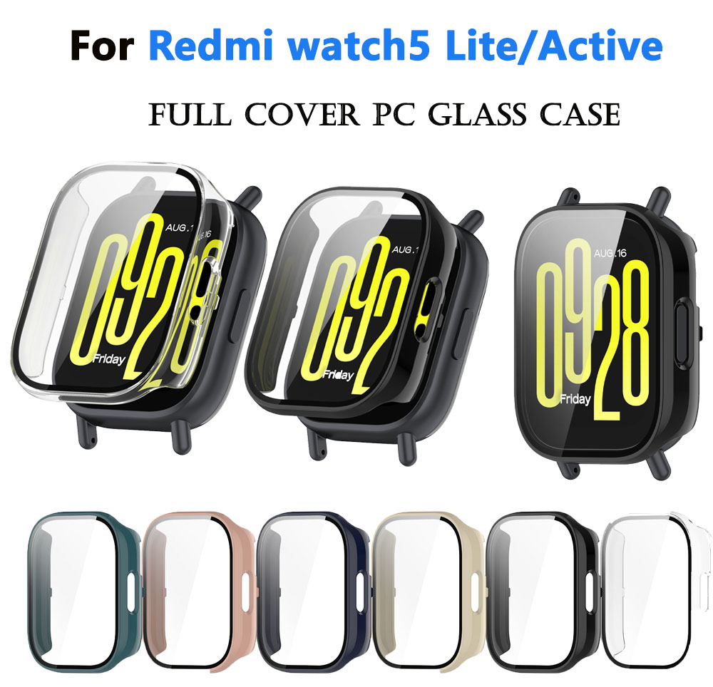 Smartwatch Straps & Accessories - PC Glass Case For Redmi Watch
