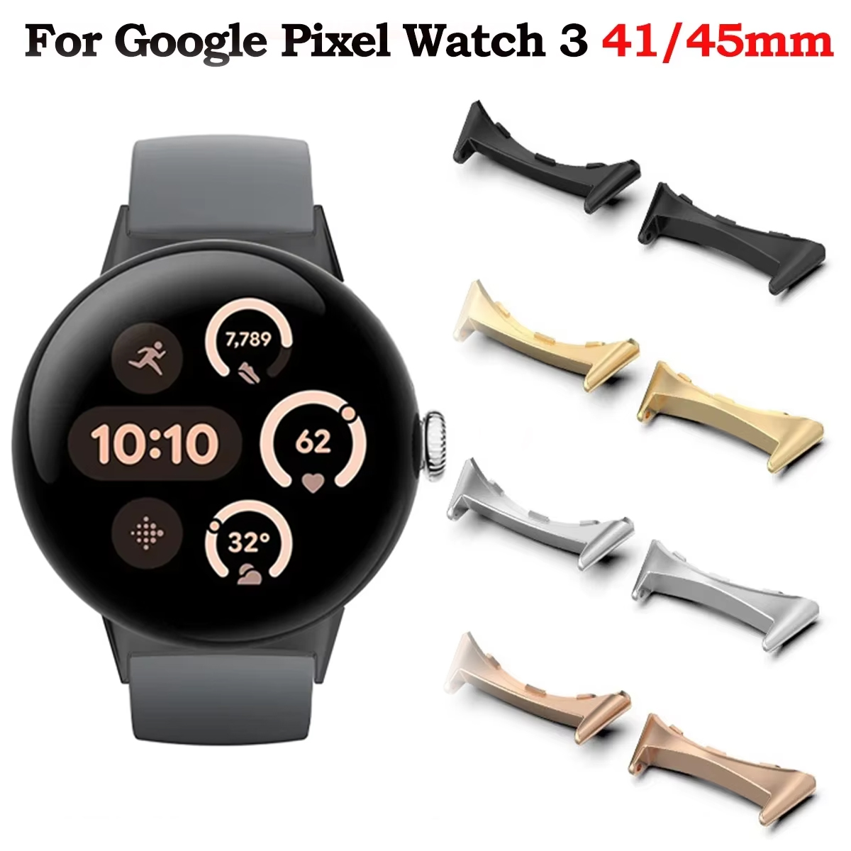 2pcs Watch Strap Connector Ada - đánh giá và giá Smartwatch Straps & Accessories