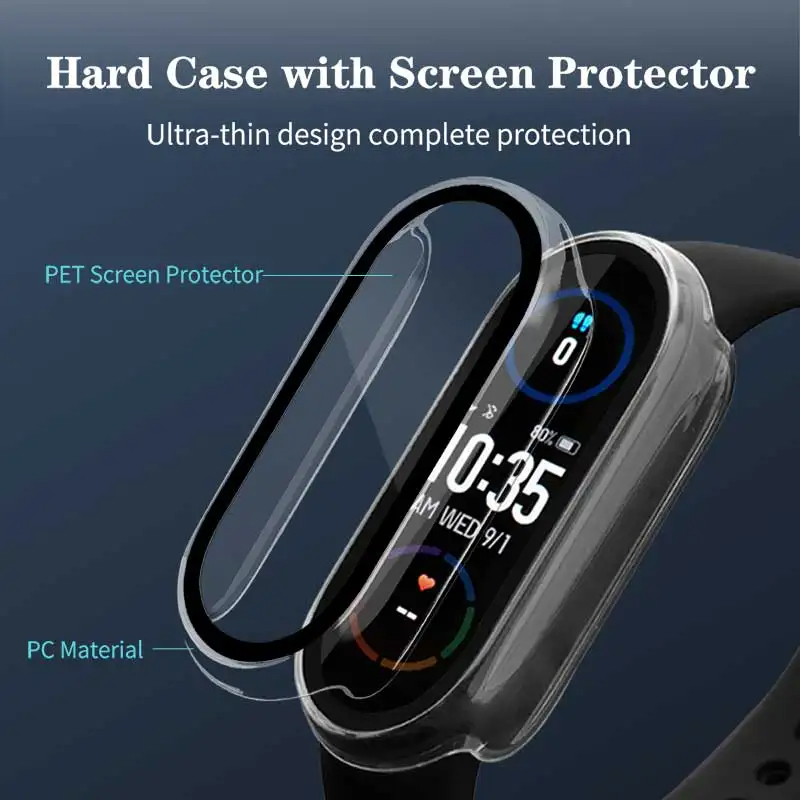Tempered Glass+PC Case For Xia - đánh giá và giá Smartwatch Icon