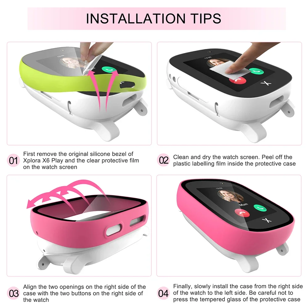 Case for Xploar X6 Play Kids S - đánh giá và giá Smartwatch Icon