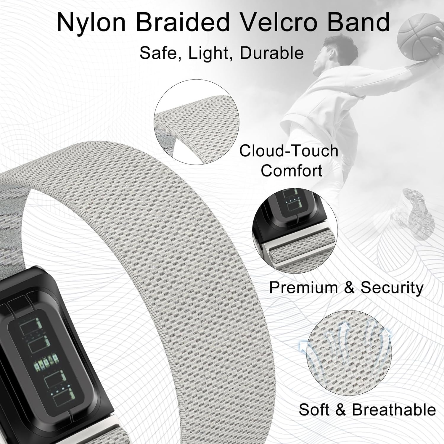 Elastic Nylon Arm Bicep Band F - đánh giá và giá Milanaise Mesh Band