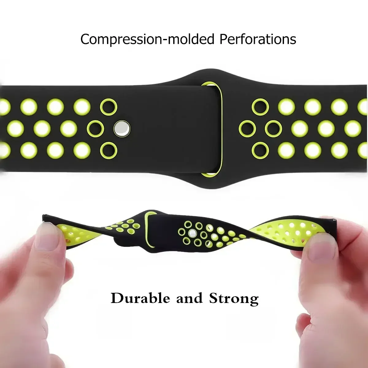 20mm 22mm Breathable Two-Tone  - đánh giá và giá Motorola Smartwatch Accessories