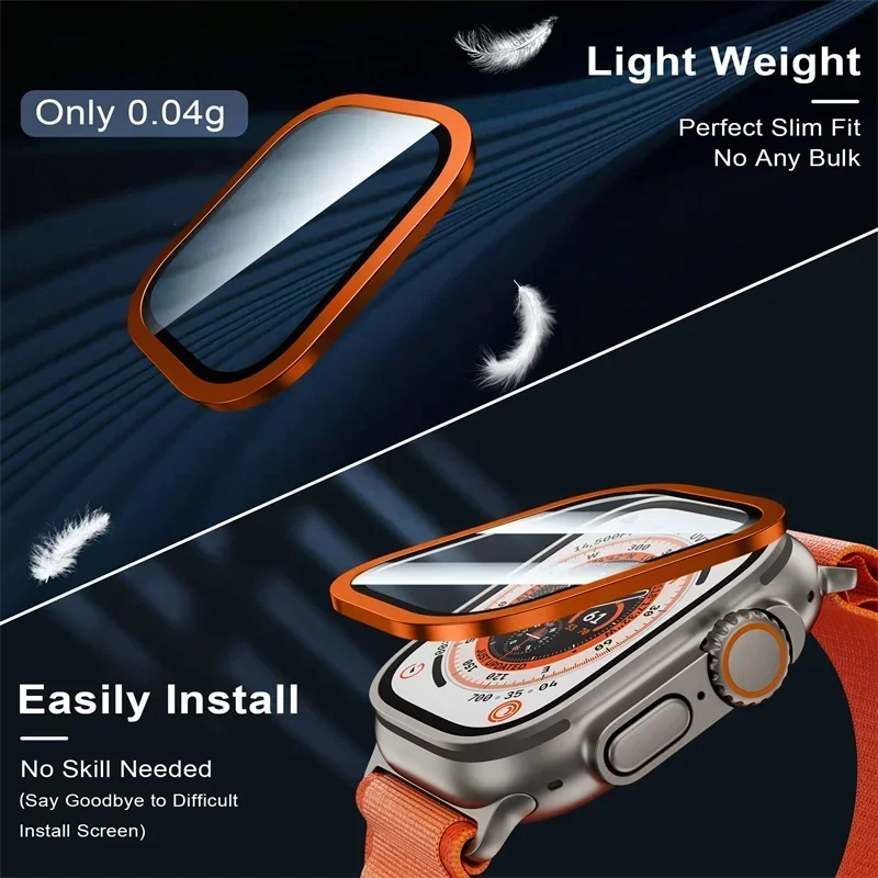 2PCS Tempered Glass for Apple  - đánh giá và giá Watch Case Bumper