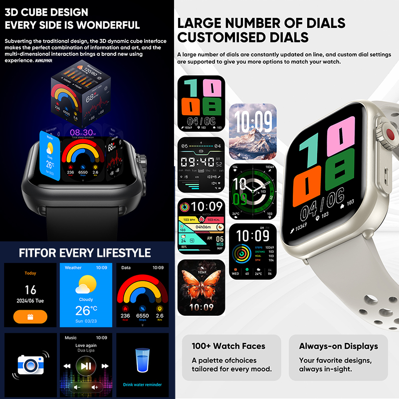 2025New For XIAOMI IOS Watch U - đánh giá và giá Smartwatch X18