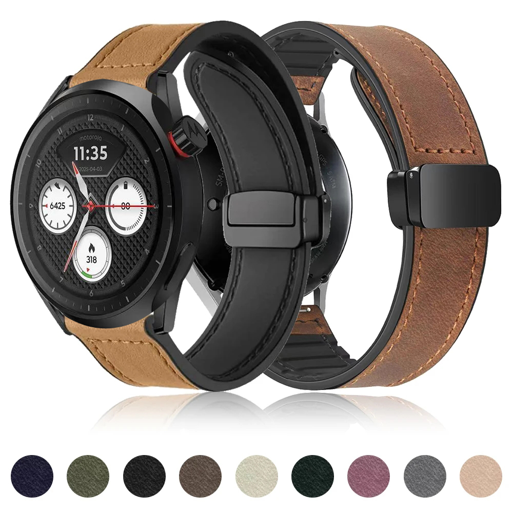 Soft Leather Strap for Motorol - đánh giá và giá Motorola Smartwatch Accessories