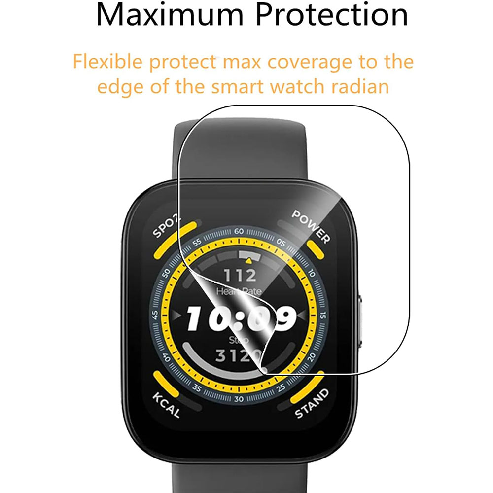 3PCS Clear HD Film Screen Prot - đánh giá và giá Amazfit Smartwatch Accessories