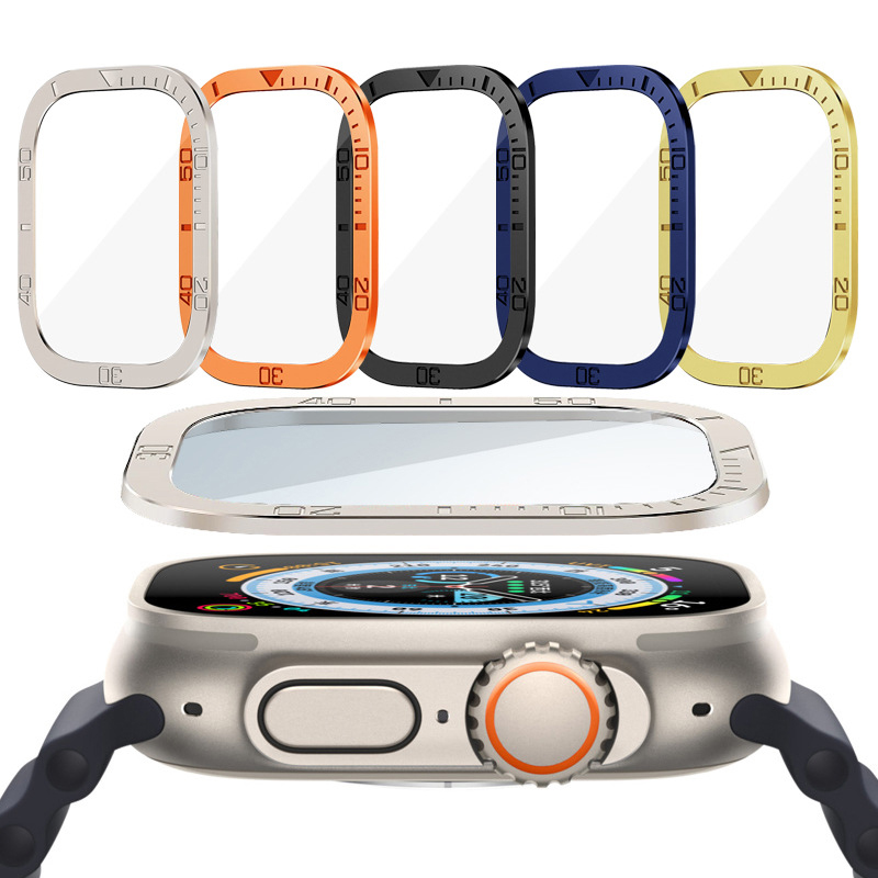Tempered Glass for Apple Watch - đánh giá và giá Watch Case Bumper
