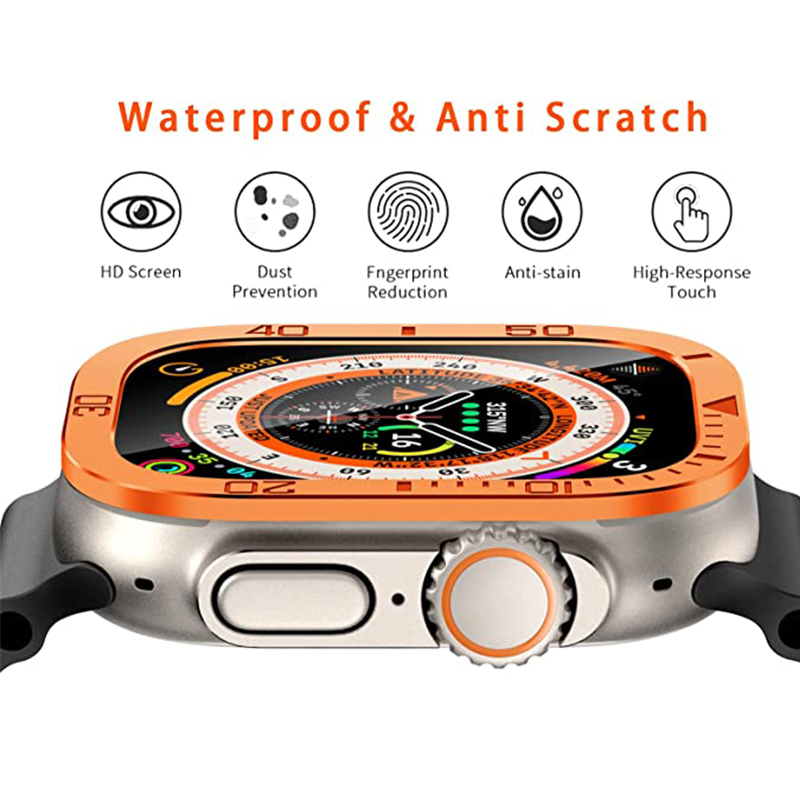 Tempered Glass for Apple Watch - đánh giá và giá Watch Case Bumper