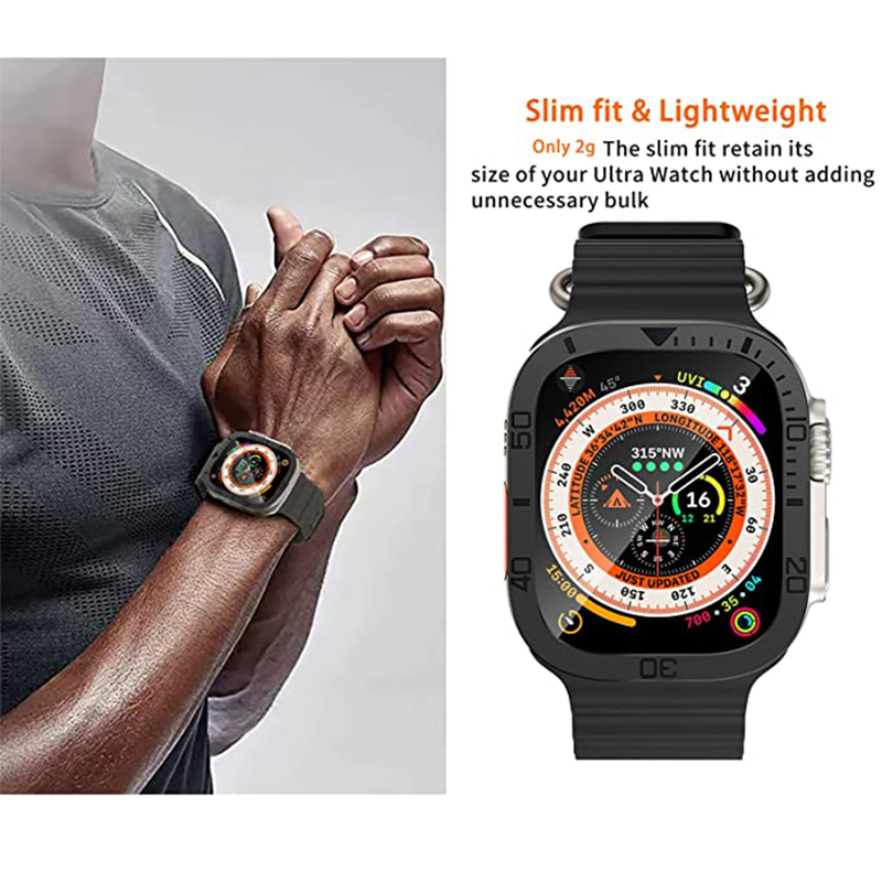 Tempered Glass for Apple Watch - đánh giá và giá Watch Case Bumper