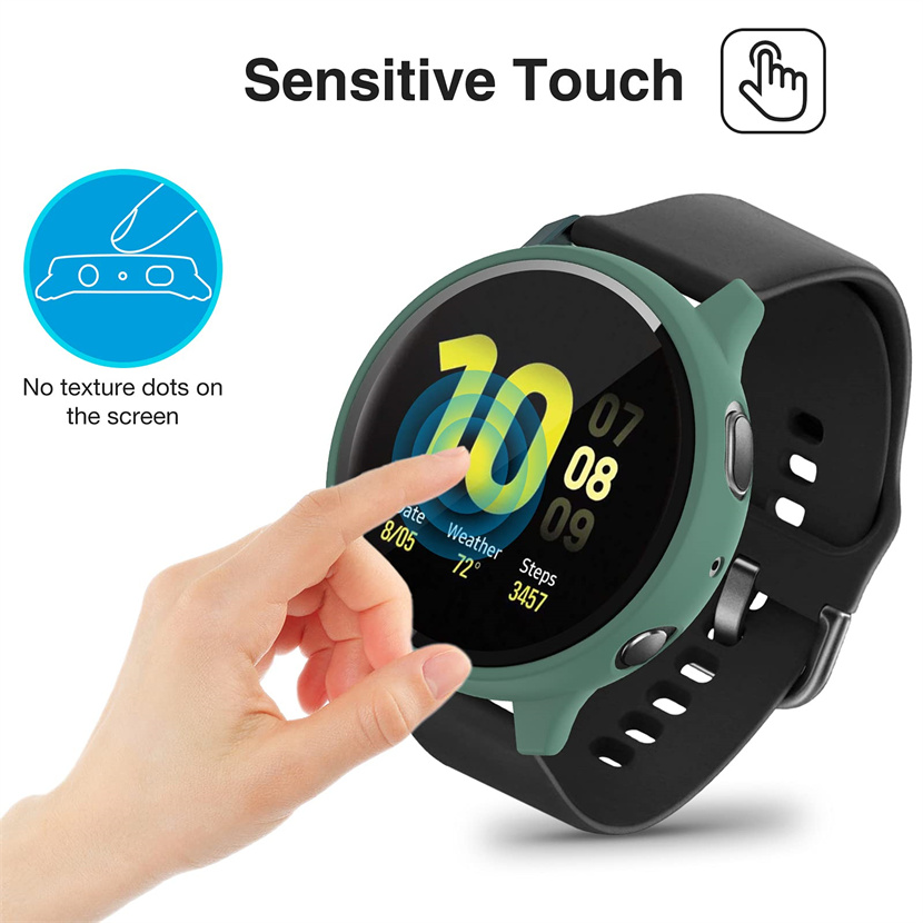 Tempered Glass Case for Samsun - đánh giá và giá Smartwatch Icon