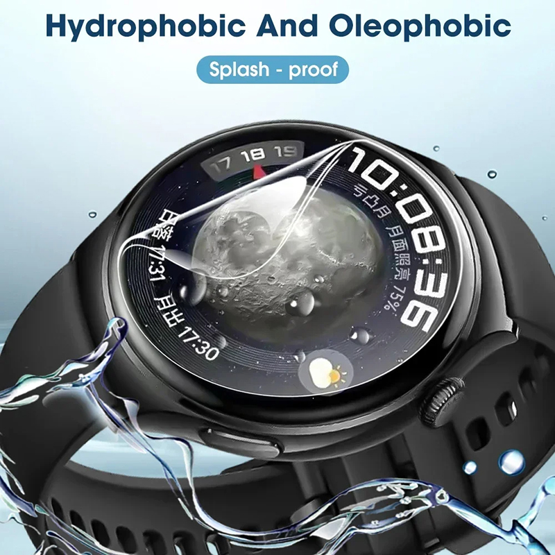Round smart watch TPU hydrogel - đánh giá và giá Motorola Smartwatch Accessories