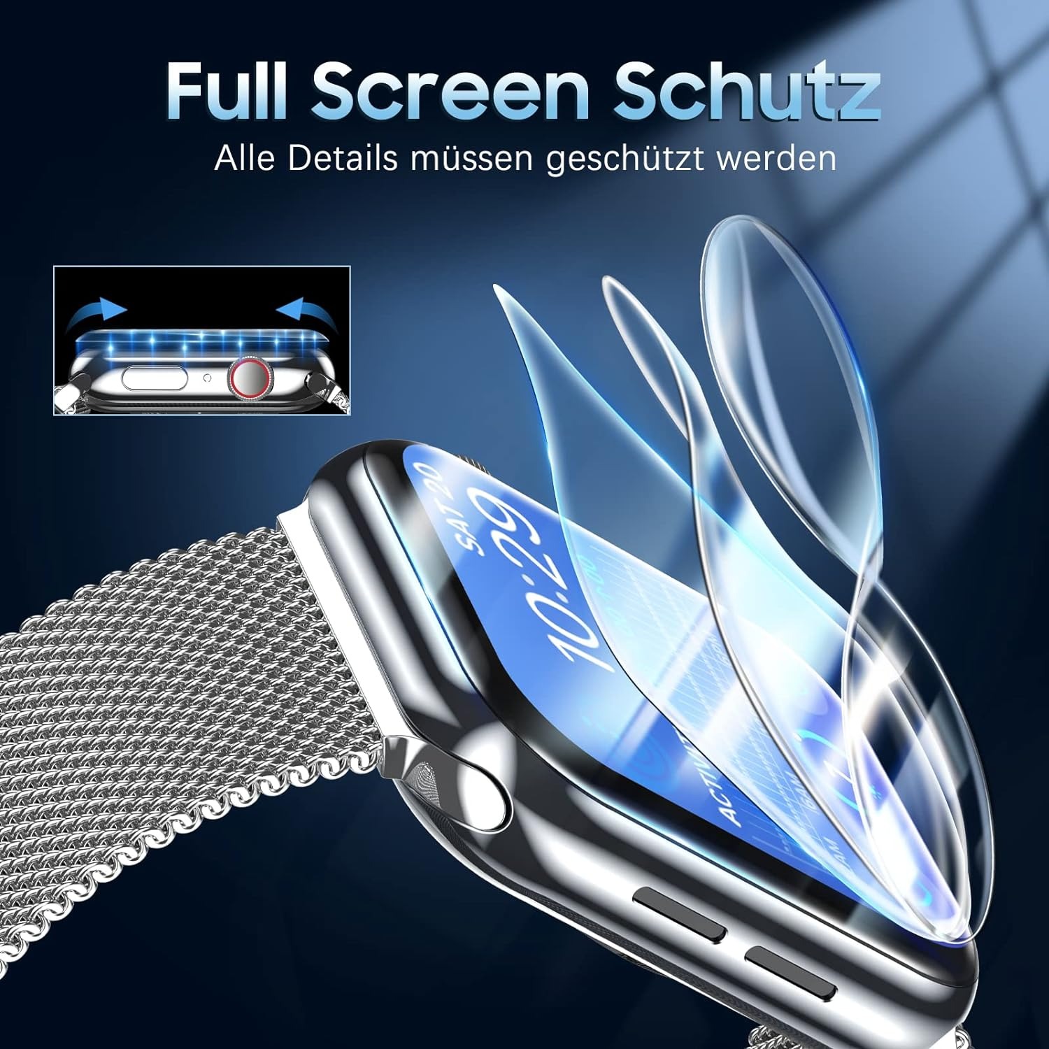5PCS Hydrogel Film for Apple W - đánh giá và giá Watch Case Bumper