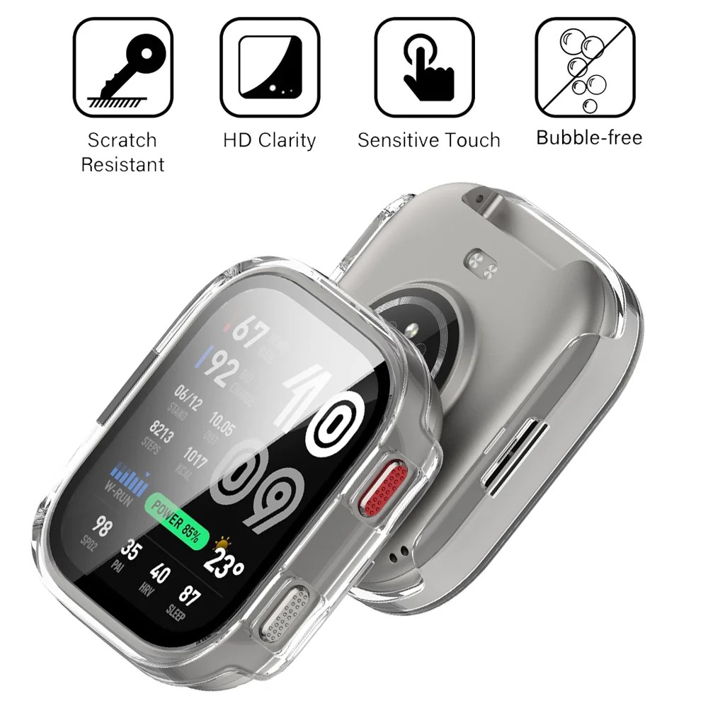 Glass+Case for Amazfit Bip Max - đánh giá và giá Amazfit Smartwatch Accessories