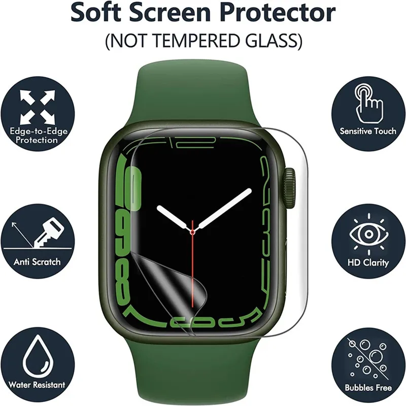 3PCS Hydrogel Film for Apple W - đánh giá và giá Watch Case Bumper